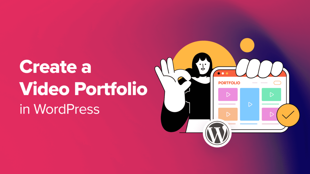 How to Create a Video Portfolio in WordPress (Step by Step)